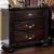 Syracuse Wood Nightstand w/3 Drawers