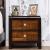 Patra Wood Nightstand w/2 Drawers