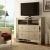 Loraine Mirror/Wood TV Stand w/2 Drawers
