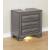 Brandt Wood Nightstand w/3 Drawers & USB & Light