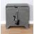 Brandt Wood Nightstand w/3 Drawers & USB & Light