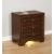Brandt Wood Nightstand w/3 Drawers & USB & Light