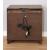 Brandt Wood Nightstand w/3 Drawers & USB & Light