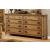 Pioneer Wood Double Dresser w/8 Drawers