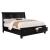 Castor Wood Storage Panel Bed, California King Size