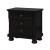 Castor Wood Nightstand w/3 Drawers