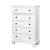 Castor Wood Chest w/5 Drawers