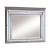 Bellanova Leatherette/Wood Rectangular Mirror w/LED Light