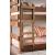 Polyanna Wood Triple Decker Bunk Bed, Twin Size