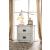Rockwall Wood Nightstand w/2 Drawers