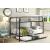 Opal Metal Bunk Bed, Full Size