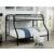 Opal Metal Bunk Bed, Twin/Full Size
