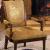 Stockton Fabric/Wood Accent Arm Chair