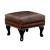 Vaugh Leatherette Ottoman