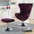 Eloise Cotton Fabric/Chrome Accent Chair w/Ottoman