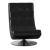 Trinidad Leatherette/Chrome Swivel Accent Chair