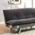 Gallagher Fabric/Leatherette Sofabed w/Speakers