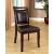 Woodside Leatherette/Wood Dining Side Chair, Set of 2