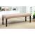 Hurdsfield Fabric/Wood Dining Bench