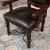 Picardy Leatherette/Steel/Wood Dining Arm Chair, Set of 2
