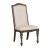 Arcadia Fabric/Wood Dining Side Chair, Set of 2