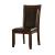 Meagan Leatherette/Wood Dining Side Chair, Set of 2