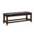 Meagan Leatherette/Wood Dining Bench