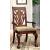 Petersburg Fabric/Wood Dining Arm Chair, Set of 2
