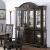 Petersburg Wood China Cabinet w/Light (Buffet & Hutch)