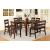 Dickinson Wood Extendable Counter Height Dining Set
