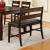 Dickinson Wood Extendable Counter Height Dining Set