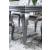 Amina Wood/Glass Extendable Dining Table