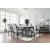 Amina Wood/Glass Extendable Dining Set