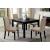 Kristie 5-Piece Fabric/Wood Dining Set