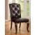 Bellagio Leatherette/Wood Dining Side Chair, Set of 2