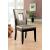 Evant Leatherette/Wood Dining Side Chair, Set of 2