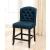 Sania Fabric/Wood Wingback Counter Height Dining Chair, Set of 2