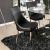 Izzy Glass/Mirror/Metal Round Dining Set