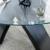 Jasmin Glass/Wood Round Dining Set