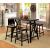 Lainey Wood Rectangular Counter Set