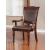 Sylvana Leatherette/Wood Dining Arm Chair, Set of 2