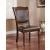 Sylvana Leatherette/Wood Dining Side Chair, Set of 2
