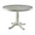 Penelope Faux Marble/Wood Round Dining Table