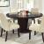 Cimma Mirror/Wood Round Dining Set