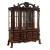 Medieve Wood Oval Extendable Dining Set