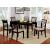 Fafnir 7-Piece Wood/Fabric Dining Set