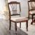Jordyn Fabric/Wood Dining Side Chair, Set of 2