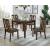 Brinley 5-Piece Wood/Leatherette Square Dining Set