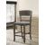Stacie Wood Round Counter Height Dining Set w/Wine Rack