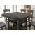 Stacie Wood Round Counter Height Dining Set w/Wine Rack